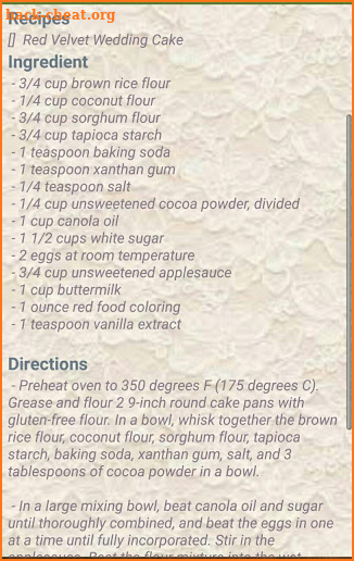 Wedding Cake Recipes screenshot