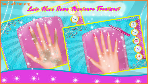 Wedding Doll Fashion Nail Art Salon screenshot