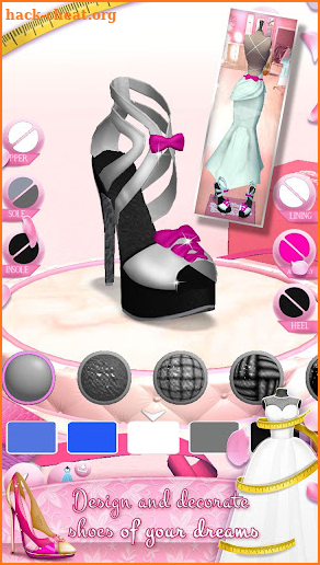 Wedding Dress Maker and Shoe Designer Games screenshot