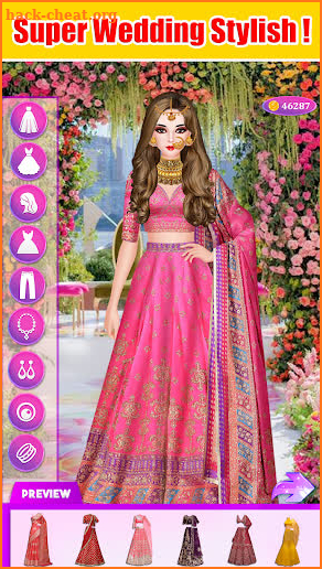 Wedding Girl Makeup & Dress Up screenshot