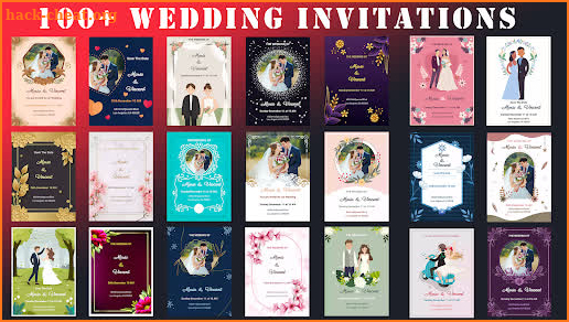 Wedding Invitation Card Maker screenshot