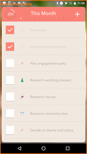 Wedding Planner screenshot