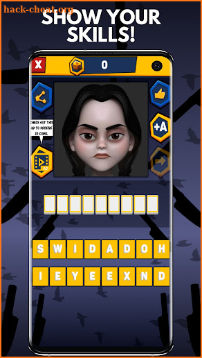 Wednesday Addams Games Quiz screenshot