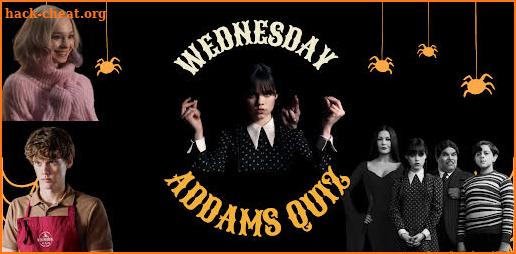 Wednesday Addams Quiz screenshot