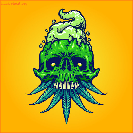 Weed Skull Wallpapers HD screenshot