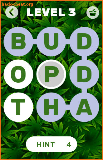 Weed Word Search Puzzle Quiz screenshot