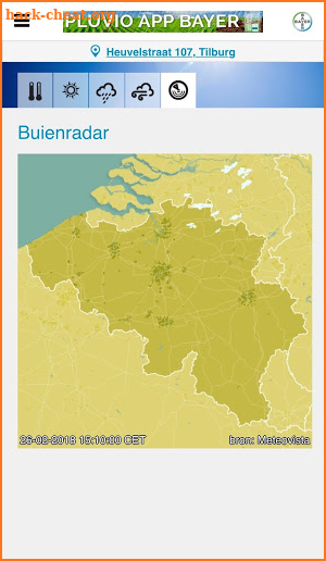 Weer Météo Bayer screenshot