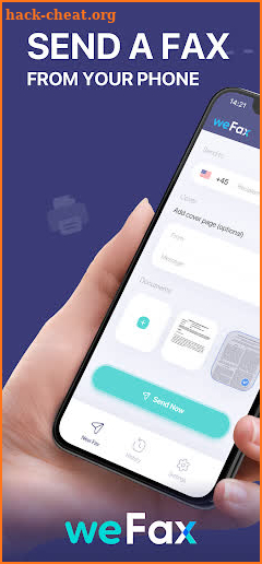 WeFax Fax App - Fax From Phone screenshot