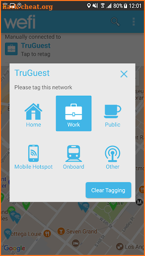 WeFi - Free Fast WiFi Connect & Find Wi-Fi Map screenshot