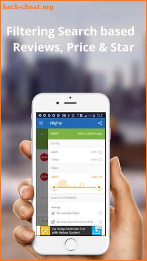 WeGoTravel : Cheap Flight & Hotels Deals screenshot