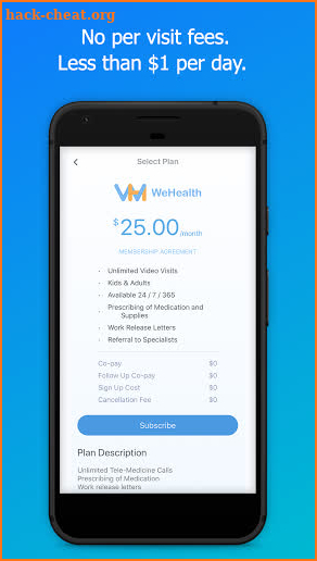 WeHealth Telehealth - Online Doctor Visits screenshot