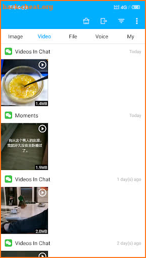 WeHelper WeChat screenshot