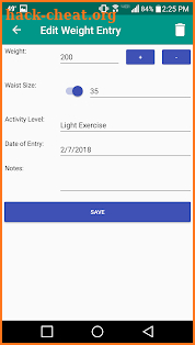 Weigh Yourself - BMI, Weight Loss Diary screenshot