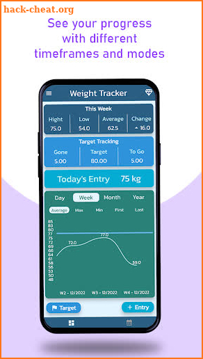 Weight Tracker screenshot