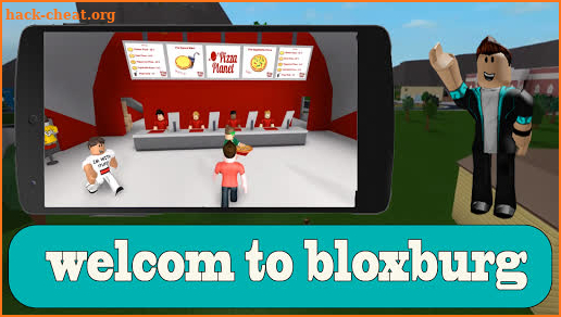 Welcome to Bloxburg mod screenshot