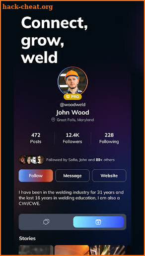 WELD screenshot