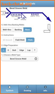 Weld Symbols screenshot