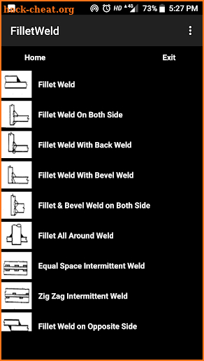 Welding Symbols screenshot