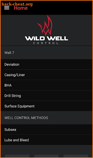 Well Control Killsheet screenshot