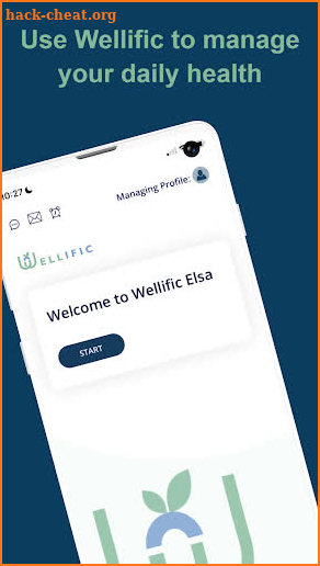 Wellific screenshot