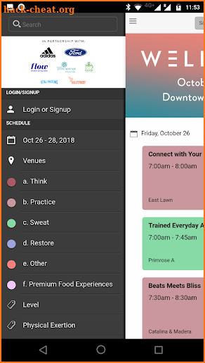 Wellspring 2018 screenshot