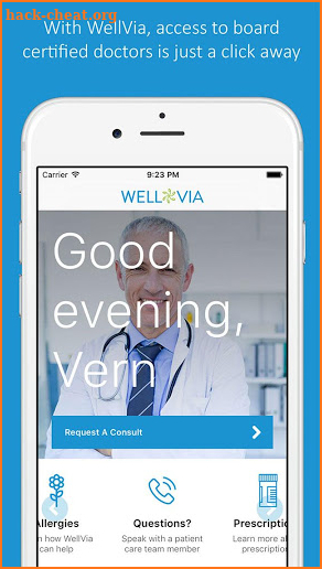 WellVia screenshot