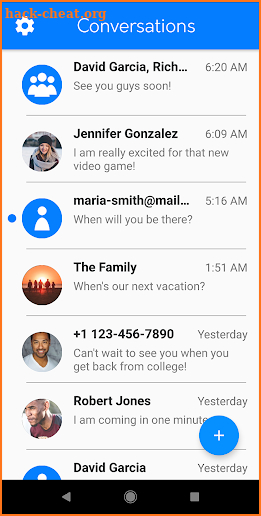 weMessage screenshot