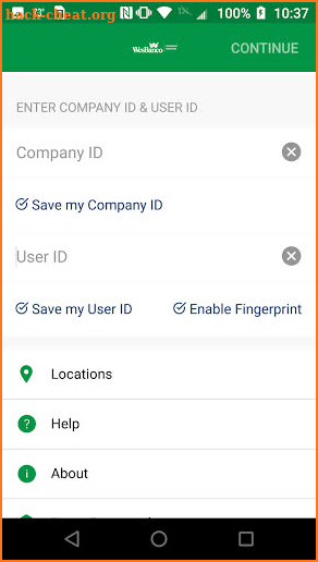 WesBanco CashFlow Connect screenshot