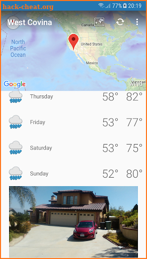 West Covina, CA -weather and more screenshot