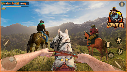 West Cowboy Horse Riding Game screenshot