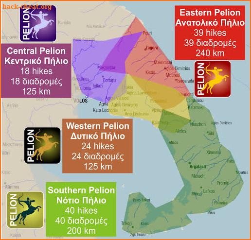 West Pelion topoguide screenshot