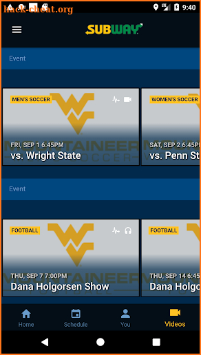 West Virginia Gameday screenshot