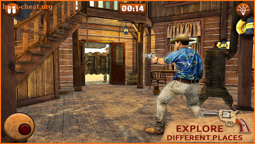 Western Cowboy Gunfighter - Horse Shooting Game screenshot