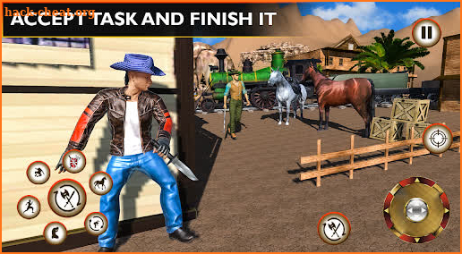 Western Cowboy Sword Fighting Game 2021 screenshot