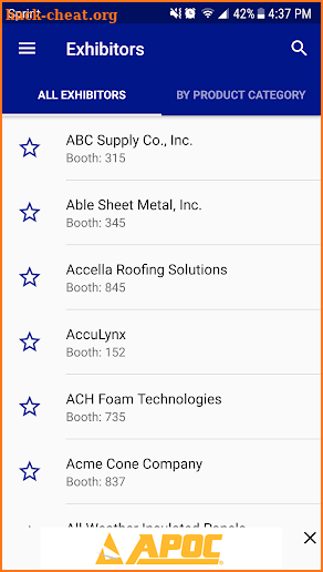 Western Roofing Expo 2018 screenshot