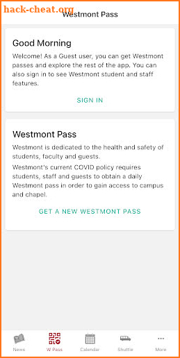 Westmont screenshot