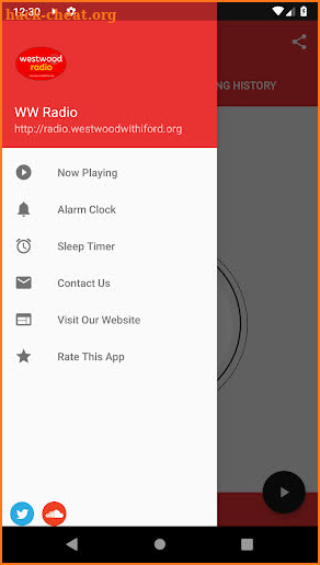 Westwood Radio screenshot