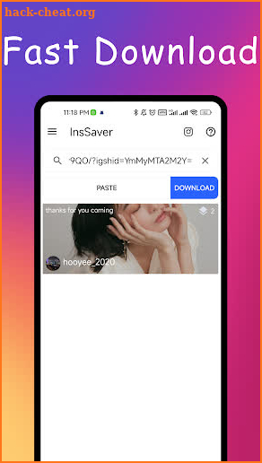 WeTake:download for Instagram screenshot