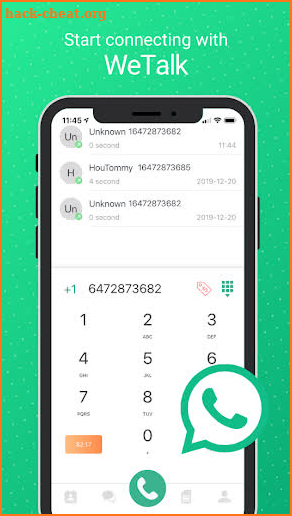 WeTalk - Free International Calling & Texting screenshot