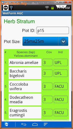 WetForm AGC screenshot