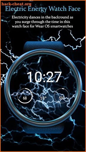 WFAM Electric Energy Watchface screenshot