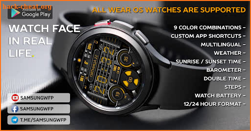 WFP 235 Nixie Watch Face screenshot