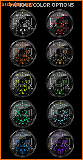 WFP 235 Nixie Watch Face screenshot