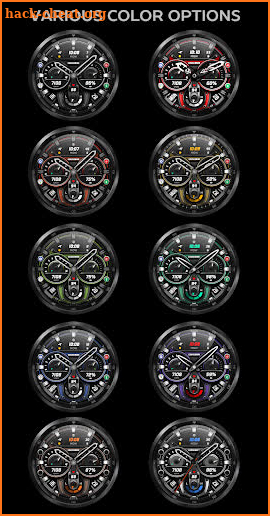 WFP 240 Excalibur watch face screenshot