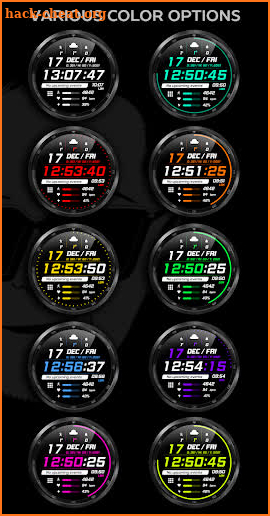 WFP 243 Sporty - Watch Face screenshot