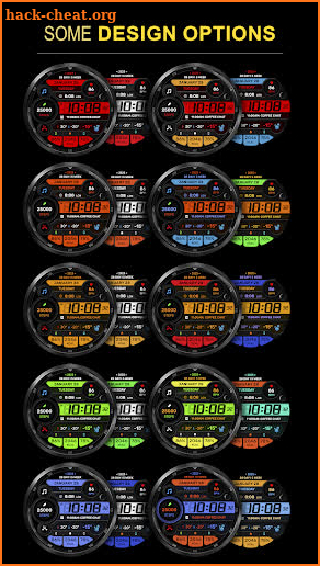 WFP 299 Digital watch face screenshot