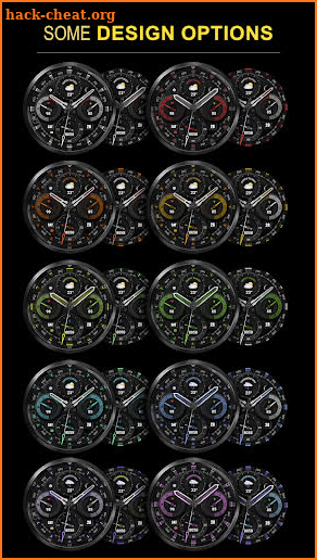 WFP 338 Ultra watch face screenshot