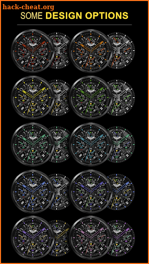 WFP 344 Elegant watch face screenshot