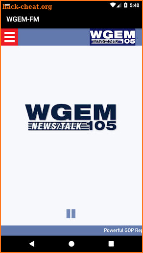 WGEM-FM Newstalk 105 screenshot