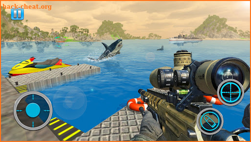 Whale Shark Attack FPS Sniper Shooter screenshot